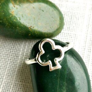 Sterling Silver Ring  Clubs Casino size 7.5 🆕